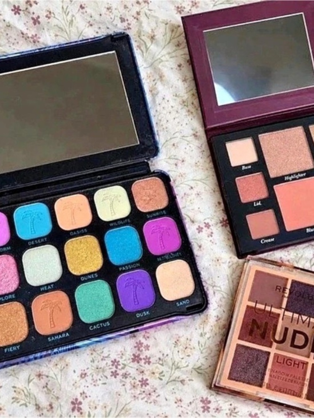 Makeup Revolution x Tammi Tropical Twilight Eyeshadow Palette Bundle